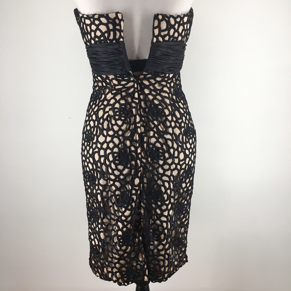 🚨SOLD🚨 Jovani Strapless Cocktail Dress - Picture 6 of 8